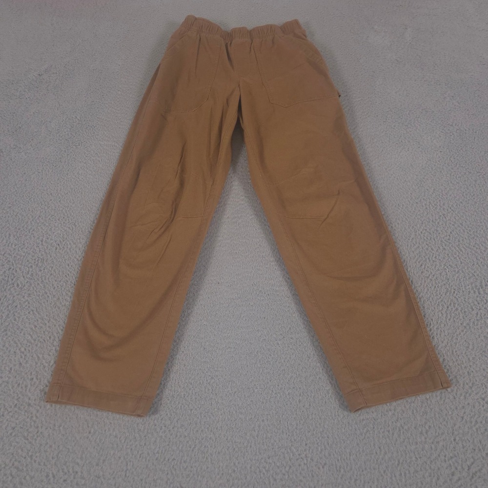 Old Navy Pants Women S‎ Tall Brown Pulla Utility High Waisted Tapered Leg Cotton
